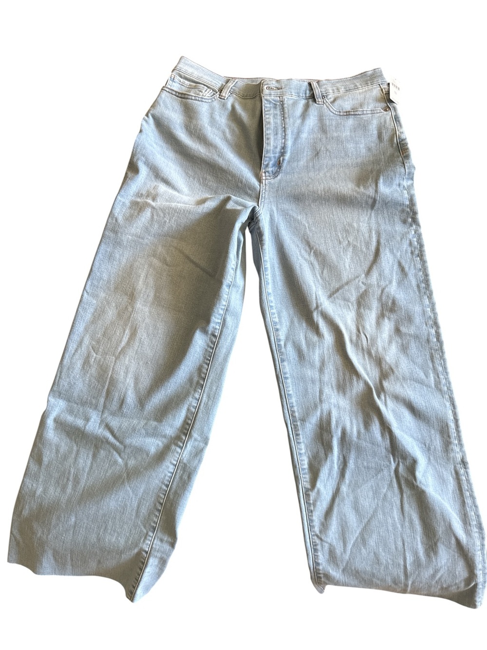 pistola Light Blue Wide Leg High-Rise Jeans